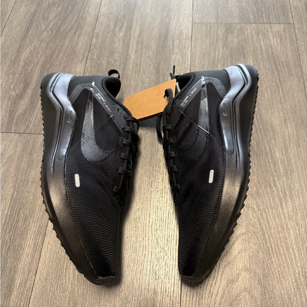 Nike Downshifter 12 Shoes Triple Black Sneakers DM0919 002 Mens 4E WIDE